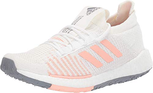 adidas Running PulseBOOST HD Core White/Glow Pink/Orchid Tint 1 9 B (M)