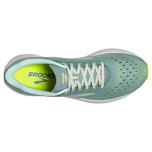 Brooks Women's Hyperion Tempo Road Running Shoe - Blue/Aqua/Nightlife - 8.5 Medium