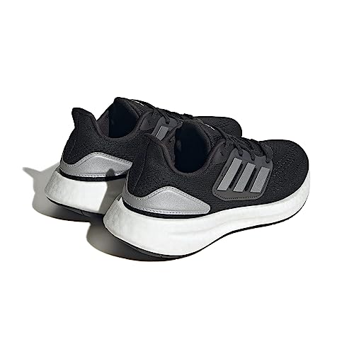 Adidas Unisex-Child Pureboost 22 Core Black/Silver Metallic/Carbon 4