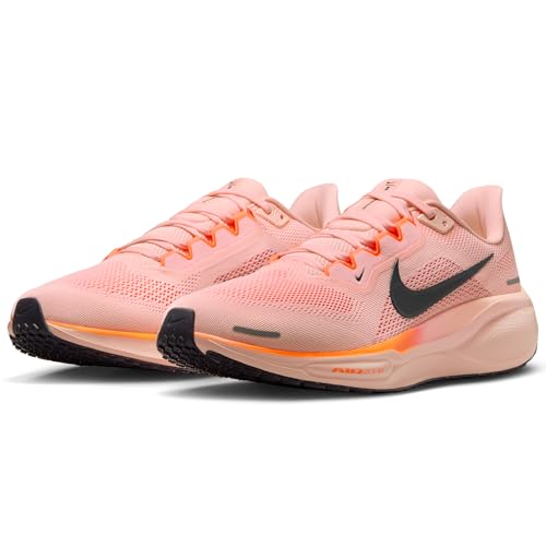 Nike Pegasus 41 Men's Road Running Shoes (Crimson Tint/Washed Coral/Total Orange/Gridiron) Size 11