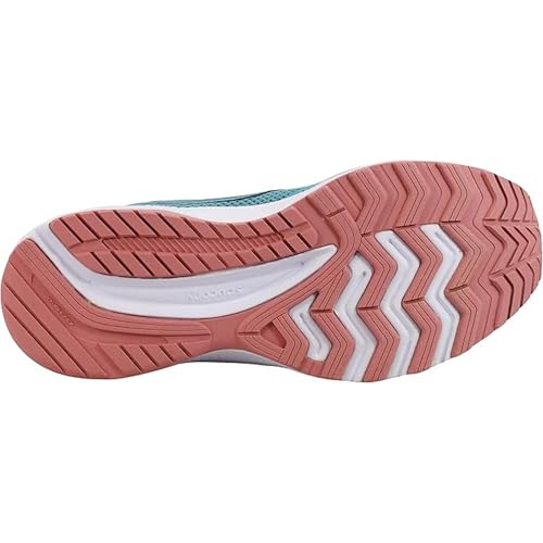 Saucony Women's Cohesion 15 Sneaker, Rain/Sodalite, 7.5