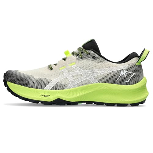 ASICS Men's Gel-Trabuco 12 Sneaker, Oatmeal White, 8.5 US