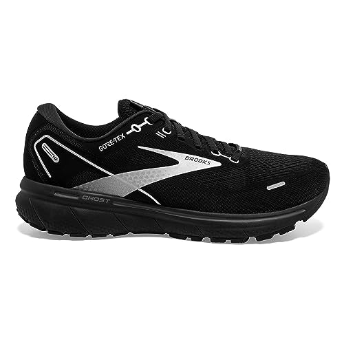 Brooks Men's Ghost 14 GTX Waterproof Neutral Running Shoe - Black/Black/Ebony - 11 Medium