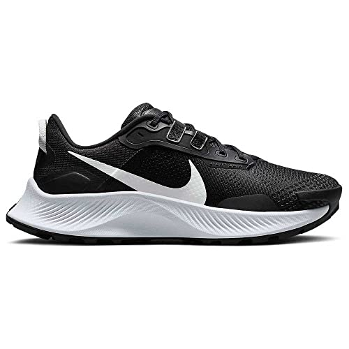 Nike Women's Pegasus Trail 3 Trainers, Black Pure Platinum Dk Smoke Grey, 8.5 Women