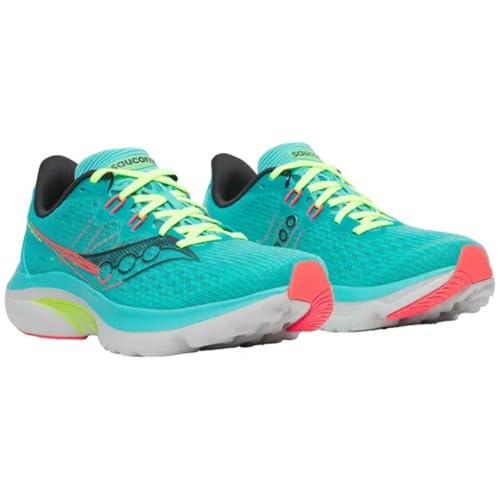 Saucony Women's Kinvara 16 Sneaker, Teal/Mutant, 6.5
