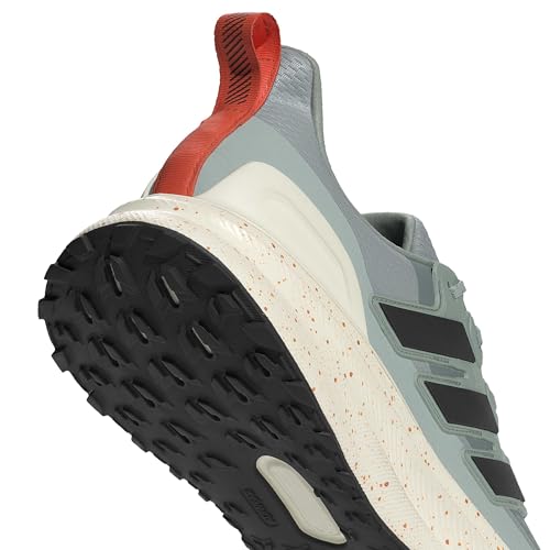 adidas Men's Ultrarun 5 Trail, Wonder Sage/Black/Dusky Orange, 10.5