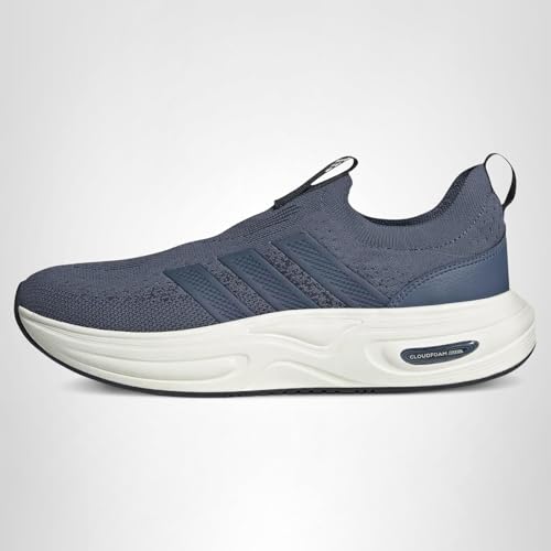 adidas Men's Cloudfoam Cuxxion - Sock, Preloved Ink/Preloved Ink/White, 13