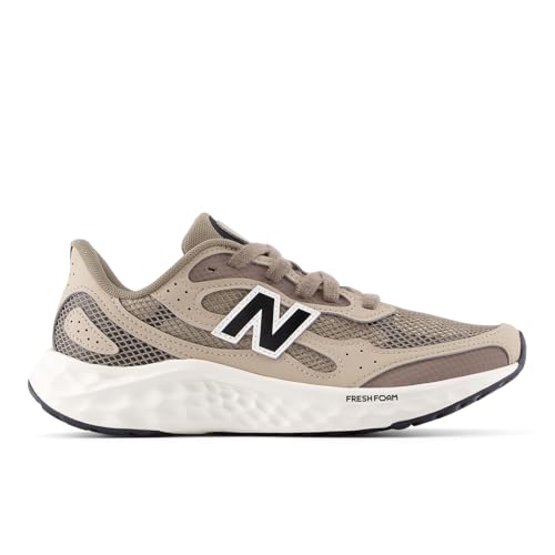 New Balance Women's Fresh Foam Arishi v4 TIRALUX Running Shoe, Thunder Brown/Stoneware, 11