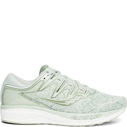Saucony Women's Hurricane ISO 5 Running Shoe, SAGE Quake