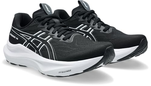 ASICS Women's Gt-2000 14 GTX Trainers, black white, 8.5 US