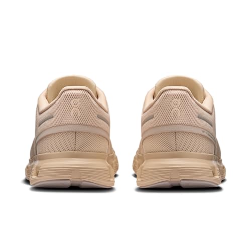 On Womens Cloud 6 Sand/Sand 9.5 Medium