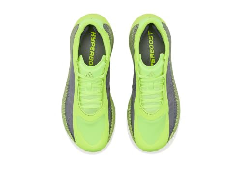 adidas Men's HYPERBOOST Edge M Hi-res yellowIron met./Grey Five 10 US