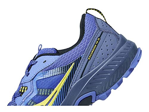 Saucony Women's Excursion Tr16 Hiking Shoe, Pool/Sulpher, 8