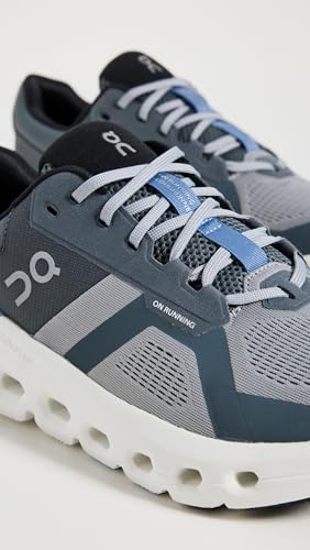 On Men's Cloudrunner 2 Sneakers, Alloy/Chambray, 12 Medium US
