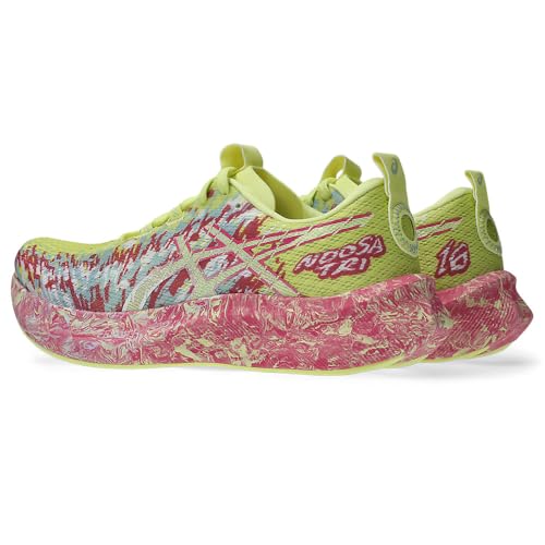 ASICS Noosa TRI 16 White/EDO Purple, Lucid Yellow Bright Rose, 6 US