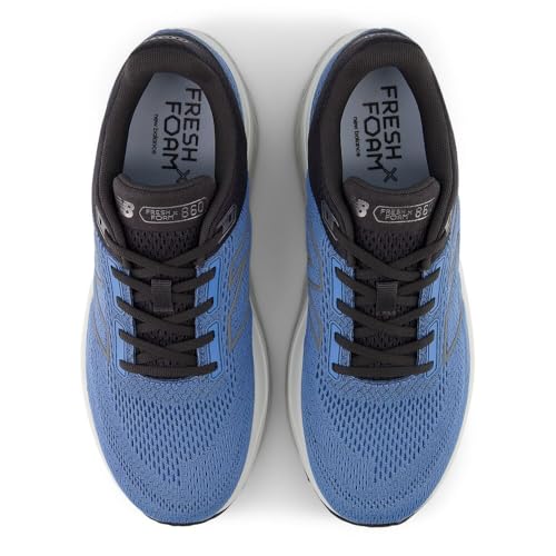 New Balance Men's Fresh Foam X 860 V14 Running Shoe, Blue Laguna/Black Cement/Grey Matter, 9.5 M