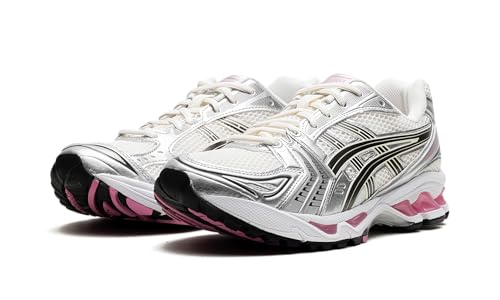 ASICS Unisex Gel-Kayano 14 Sportstyle Shoes, 9.5, Cream/Sweet Pink
