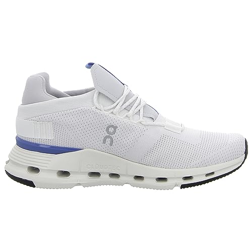 Cloudnova Mens Running Shoes (White/Blue), 9.5