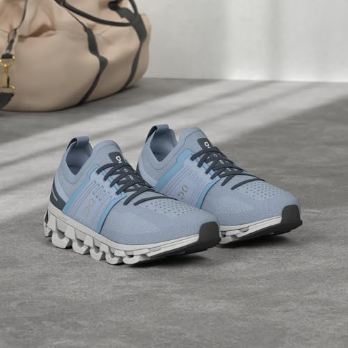On Women's Cloudswift 3 Sneakers, Metal/White, 6 Medium US