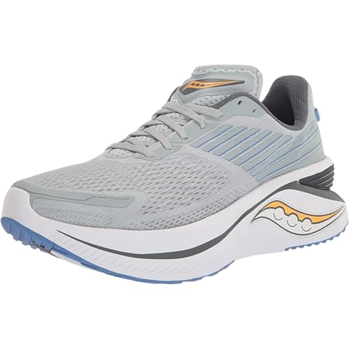 Saucony Women's Endorphin Shift 3 Sneaker, Granite/Horizon, 7.5