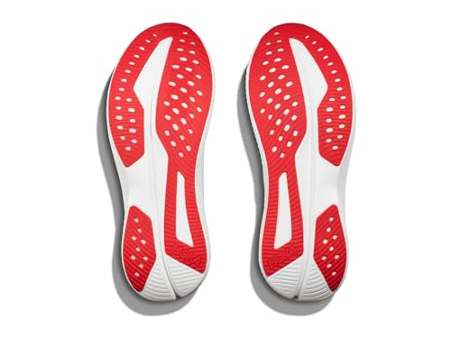 Hoka Men's Mach 6 White/Nimbus Cloud 13 Medium