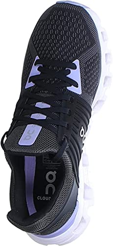 On Women's Cloudswift Sneakers, Magnet/Lavender, Black, 7.5 Medium US