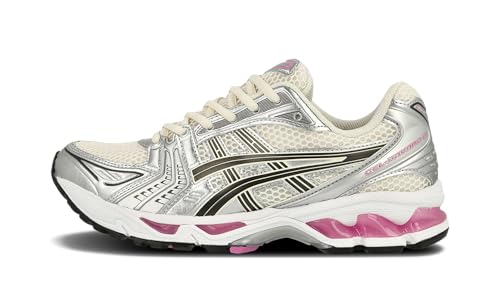 ASICS Unisex Gel-Kayano 14 Sportstyle Shoes, 8.5, Cream/Sweet Pink