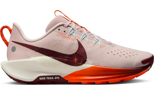 Nike Pegasus Trail 5 Women's Running Shoes (Silt Red/Hyper Crimson/Sail/Dark Team Red) Size 8