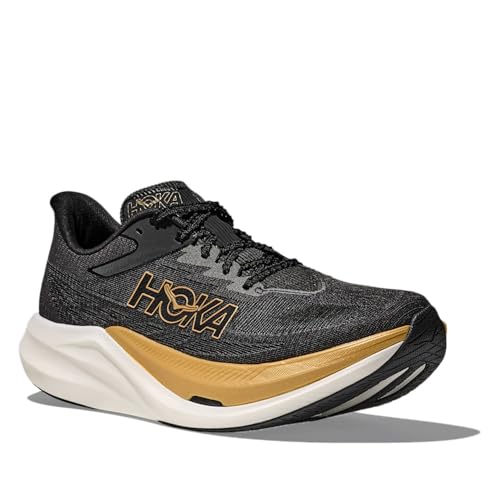 Hoka Unisex Rocket X 3 Black/Gold Men's 5.5, Women's 6.5 Medium