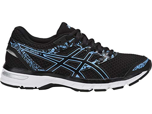 ASICS Gel-Excite 4 Women's Running Shoe, Black/Blue Bell, 9 M US