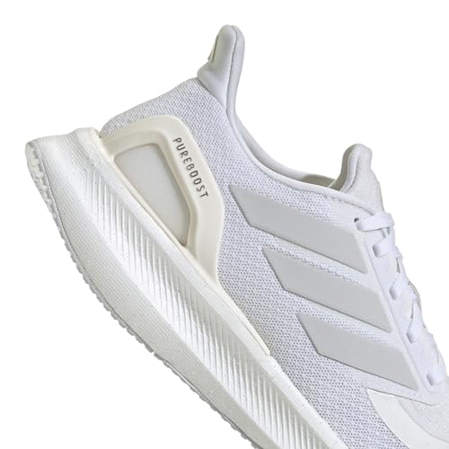 Adidas Women's Pureboost 5, White/White/White, 9.5