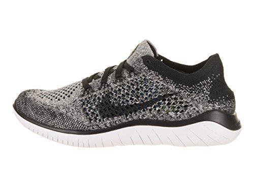 Nike Womens WMNS Free RN Flyknit 2018 942839 101 - Size 5.5W White/Black