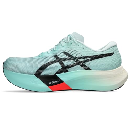 ASICS Unisex METASPEED Edge Running Shoes, 9.5M / 11W, Illuminate Mint/Black