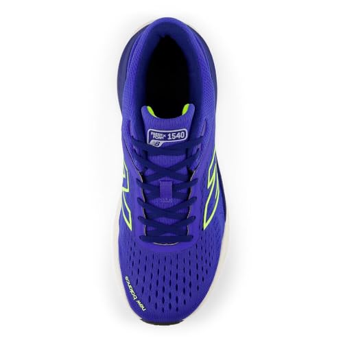 New Balance Men's Fresh Foam X 1540 V4 Running Shoe, Marine Blue/Thirty Watt, 10 M