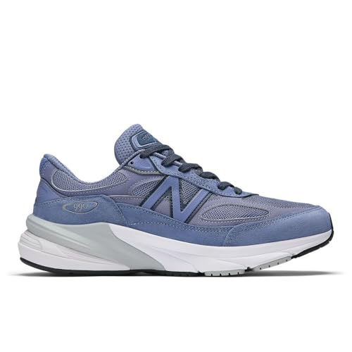 New Balance Unisex Made in USA 990 V6 Sneaker,Purple/Navy,Men 9 / Women 10.5