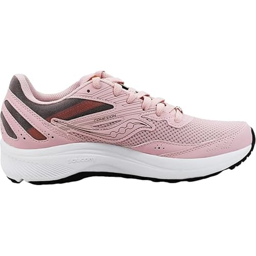 Saucony Women's Cohesion 15 Running Shoe, Pink, 9.5 M
