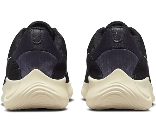 Nike Flex Experience RN 12, Men's Training, Black Indigo Haze Gridiron Coconut Milk, 9 UK