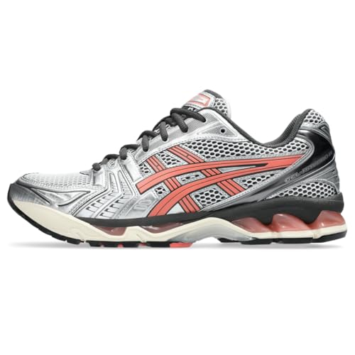 ASICS 1203A740-101 Gel Kayano 14 Mens Lifestyle Shoe - White/Papaya