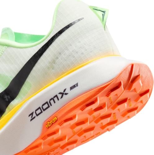 Nike Ultrafly Women's Trail Racing Shoes (DZ0489-102, Summit White/Vapor Green/Laser Orange/Black) Size 6.5