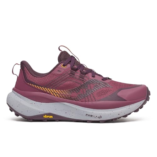 Saucony Women's Xodus Ultra 4 Sneaker, Terra/Wine, 10