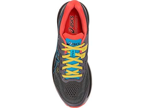 ASICS Men's GT-2000 7 Trail Running Shoes, 9.5, Dark Grey/Black