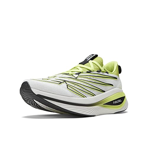 New Balance Women's FuelCell SuperComp Elite V3 Running Shoe, Thirty Watt/Black/Cosmic Rose, 5 W