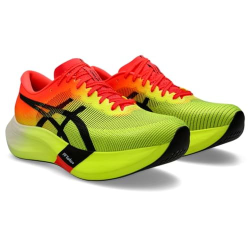 ASICS Unisex METASPEED Edge Running Shoes, 4.5M / 6W, Safety Yellow/Black - alternate view 2