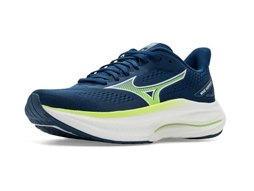 Mizuno Men's Wave Inspire 22 Running Shoes – Estate Blue/White – 8 side view