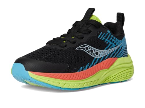 Saucony Unisex Kids Hurricane KDZ (Big Kid) Multi 4 Big Kid Medium