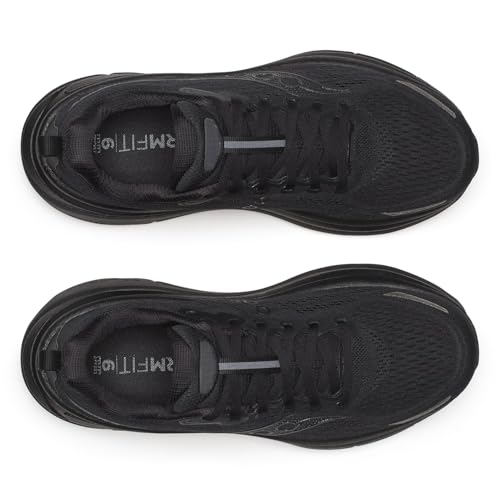 Saucony Men's Hurricane 25 Trainers, 201 Triple Black, 9