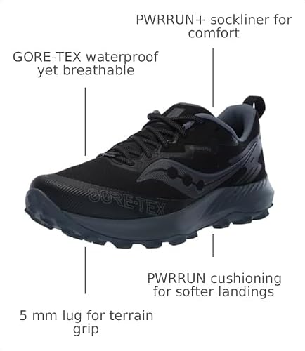 Saucony Women's Peregrine 14 GTX Trail Running Shoe