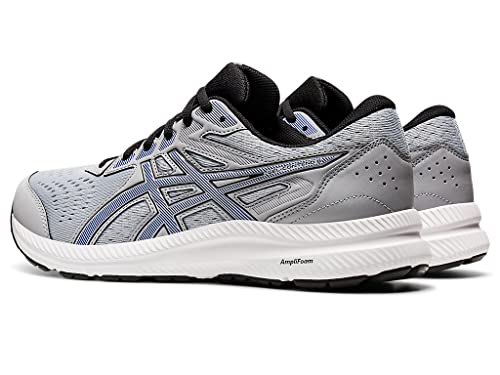 ASICS Men's Gel-Contend 8 Running Shoes, 11, Piedmont Grey/ASICS Blue