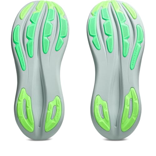 ASICS Men's Gel-Nimbus 28 Running Shoes, 7.5, Cold Moss/Illuminate Green
