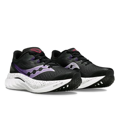 Saucony Women's Endorphin Speed 4 Sneaker, Black, 10